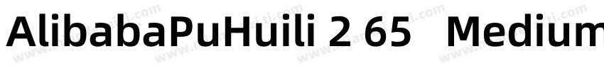 AlibabaPuHuili 2 65   Medium字体转换